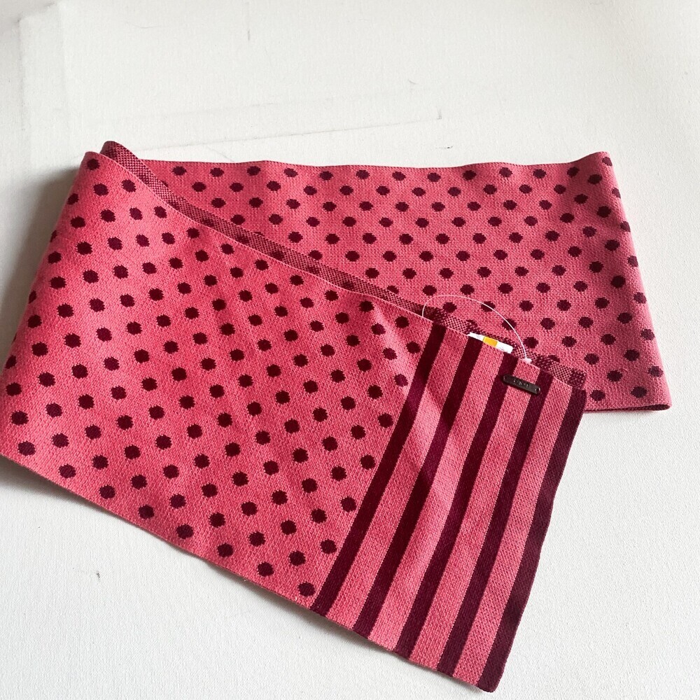Brand NEW Lole Polka Dot Pink Scarf - Picture 5 of 7